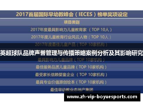 英超球队品牌声誉管理与传播策略案例分析及其影响研究